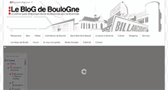 Desktop Screenshot of leblogdeboulogne.com